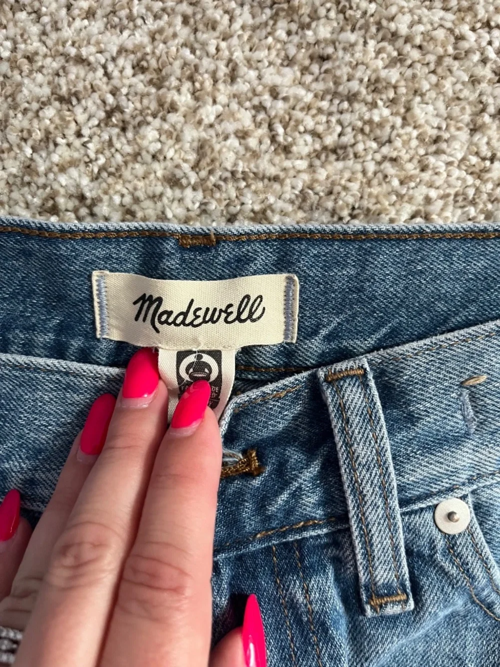 Madewell Relaxed Denim Short